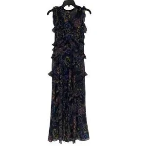 Ted Baker Dresses Ted Baker Size Navy Multi Floral Karolia